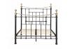 5ft King Size Traditional Black Bronwin metal bed frame 2